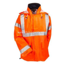 High Vis FR Waterproof Work Jacket